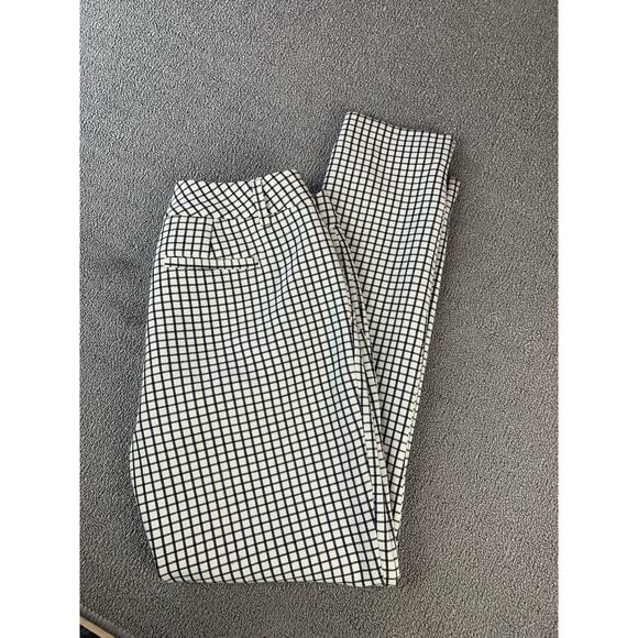 Cabi Suit Set Window Pane Pants & Blazer White Black Size Small - Picture 9 of 16